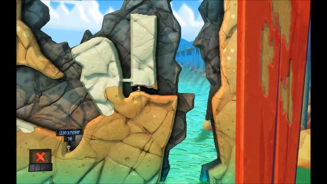 Worms Revolution Puzzle Beach Part 2 (Головоломка Пляж 2) смотреть онлайн