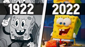 Эволюция «Губка Боб Квадратные Штаны» (1922-2022)