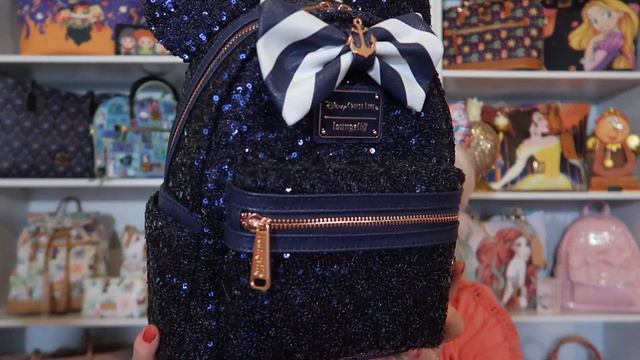 My ENTIRE Loungefly SEQUINS Mini Backpack Collection! Wristlets and Wallets смотреть онлайн