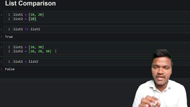 List Comparison in Python | #pythontutorial #pythonprogramming #pythonlists #pythonforbeginners смотреть онлайн