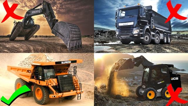 Учим цвета и строительные машинки. Угадай лишнюю по цвету - логика для детей смотреть онлайн