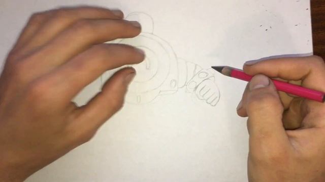 Как нарисовать НАНИ из Brawl Stars / how to draw nany #мэтт #коварный_мортис #гейл смотреть онлайн