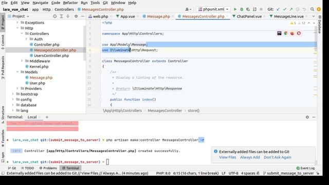 21 Handling Message Saving on Server смотреть онлайн