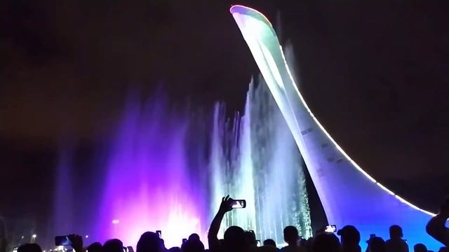 Поющие фонтаны Сочи смотреть онлайн