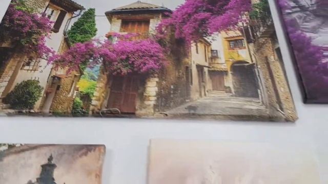 Модульные картины на стекле и натуральном холсте смотреть онлайн