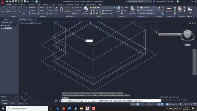 Autocad ev plan çəkimi 3D 2021 смотреть онлайн