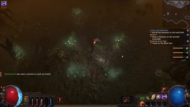 Path of Exile MartiniBomb Seismic Trap Build Part 2 смотреть онлайн