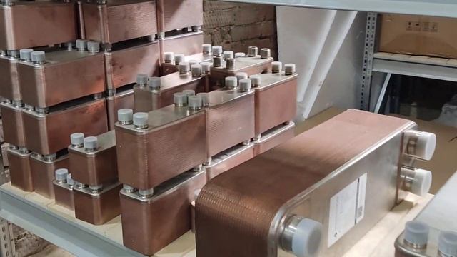 Паяные теплообменники в наличии! Новый склад. смотреть онлайн