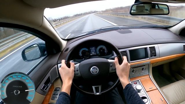 JAGUAR XF 3.0d 4K TEST DRIVE POV смотреть онлайн