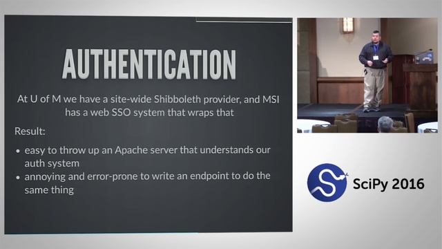 JupyterHub as an Interactive Supercomputing Gateway | SciPy 2016 | Michael Milligan смотреть онлайн