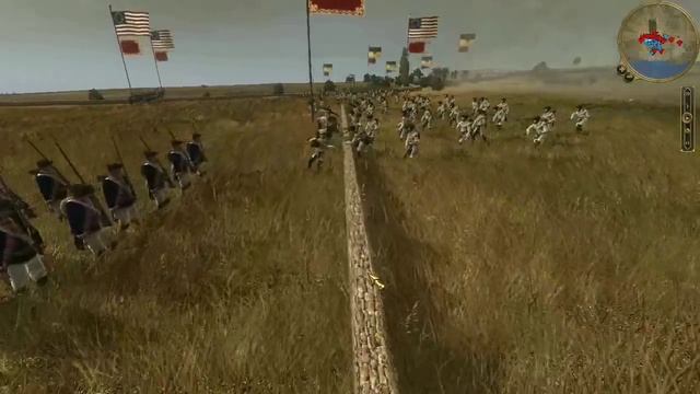 Empire Total War HD Commentary Battle United States vs Austria - Artillery Tactics смотреть онлайн