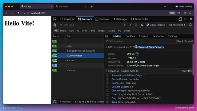 Builds with Vite #7 - JSON imports смотреть онлайн