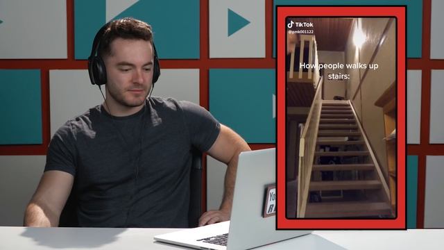 YouTubers React To And Try Tik Tok Challenges (Git Up, Assumptions, Time Traveler) смотреть онлайн
