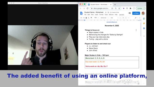 Why Online Lessons are better than you think – Online Trombone Lessons with Joakim Toftgaard смотреть онлайн