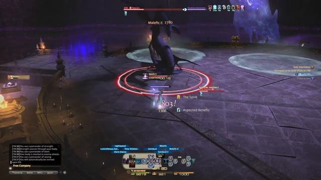 FFXIV: Palace of the Dead level 60 - 70 - 80 bosses as AST - Solo смотреть онлайн