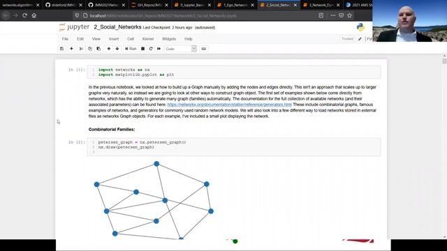 Daryl R. DeFord: Python Tutorial on Networks смотреть онлайн