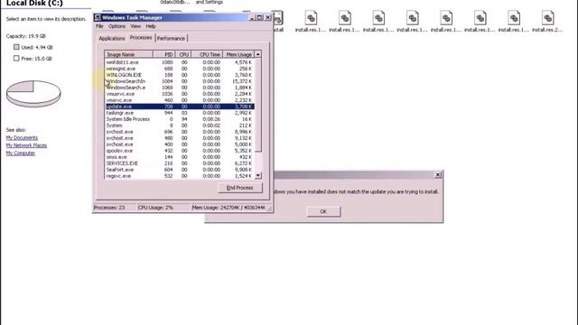 Windows Media Player 11 on Windows 2000 with extended kernel смотреть онлайн