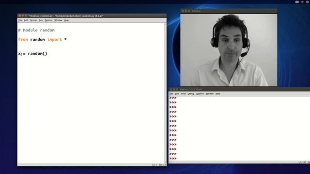 [Python] Hasard - Module random смотреть онлайн