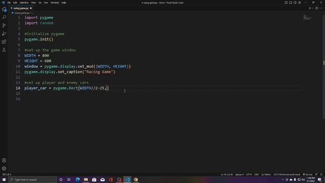 Python Racing Game Tutorial: Build a Fun and Challenging 2D Game from Scratch смотреть онлайн