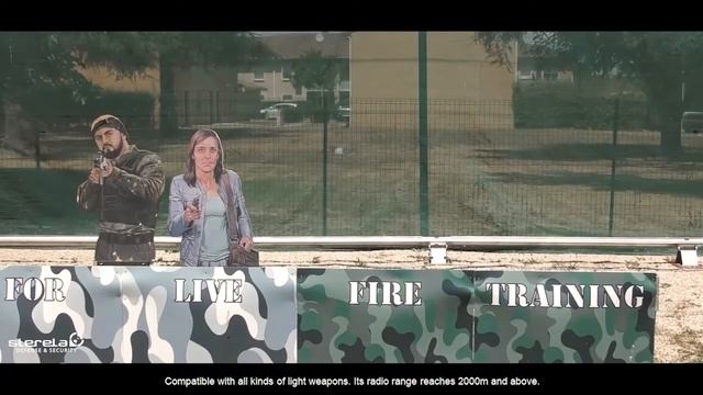 PCI300 (Pop-up target-holder for shooting exercises) - Sterela Defense смотреть онлайн