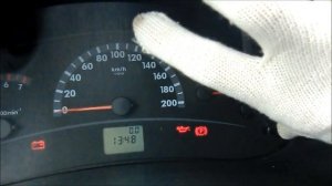 Сброс суточного пробега Lada Kalina