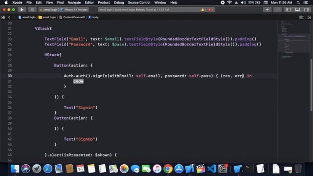 Email Authentication in SwiftUI - Email Login In SwiftUI - Firebase Email Authentication in SwiftUI смотреть онлайн