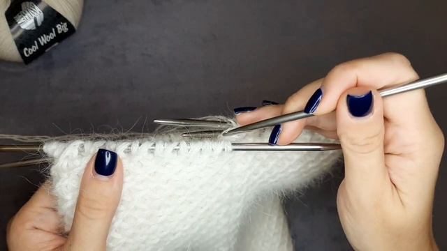 МК "Вафельная шапка". Узор "мелкие соты". Норка. смотреть онлайн