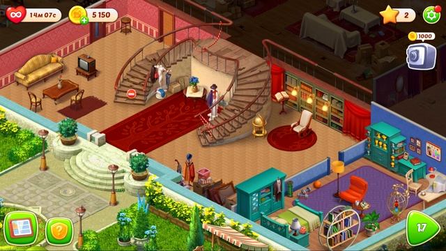 HOMESCAPES ПРОХОЖДЕНИЕ НА BlueStacks 5 ДЕНЬ 2 УРОВЕНЬ 15 16 17 смотреть онлайн