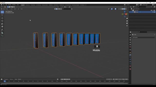 Blender 3D. Rigid Body Collision. Tutorial. смотреть онлайн