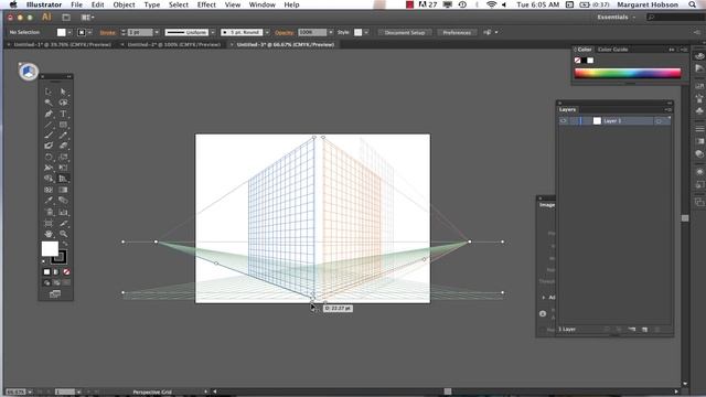 An Overview of the Perspective Tool and Grid in Illustrator смотреть онлайн