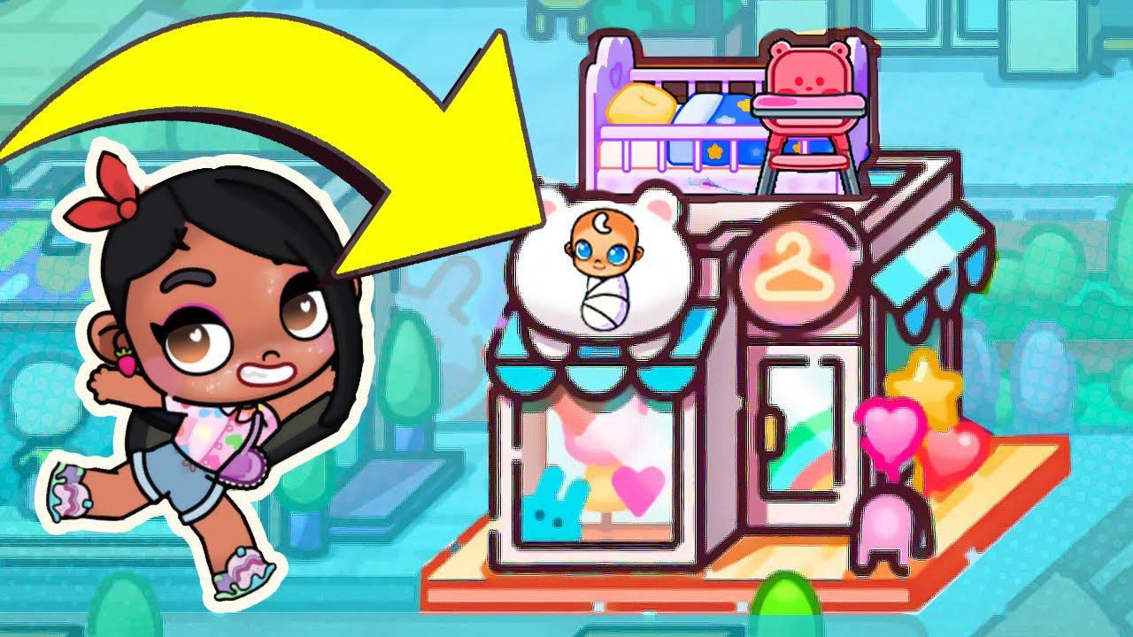 МАГАЗИН ДЛЯ МЛАДЕНЦЕВ  И БЕРЕМЕННЫХ  в AVATAR WORLD  - СЕКРЕТЫ !