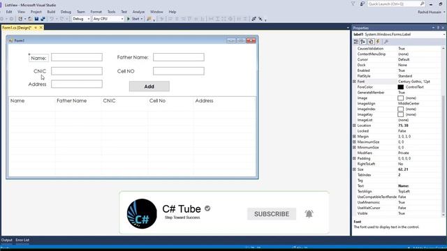 C# Save items from textbox to Listview in c# смотреть онлайн