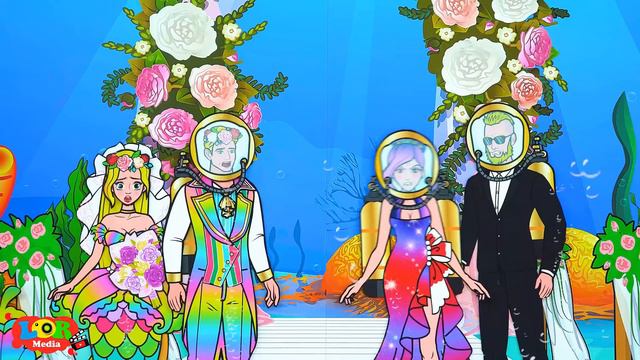 Cartoon -  Paper Diy Infant Rapunzel Angels & Mother Challenge - Rapunzel Compilation 놀이 종이