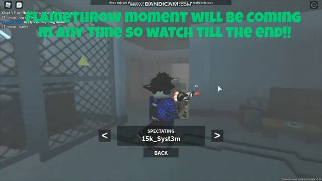 THIS HACKER TURNED RAYGUN INTO FLAMETHROWER?! (Roblox Project Lazarus) смотреть онлайн