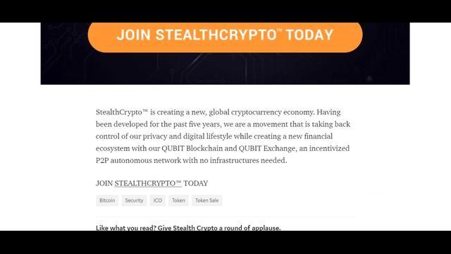 StealthCrypto - децентрализованная инфраструктура смотреть онлайн