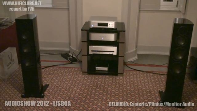 AUDIOSHOW 2012 DELAUDIO Esoteric Plinius Monitor Audio смотреть онлайн