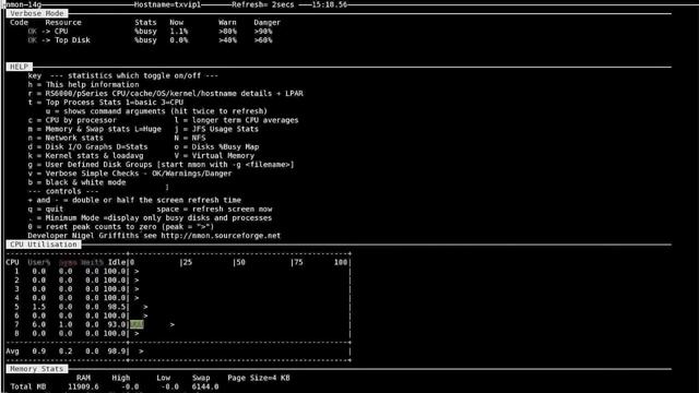 Linux Server Performance Monitoring With nmon Tool смотреть онлайн