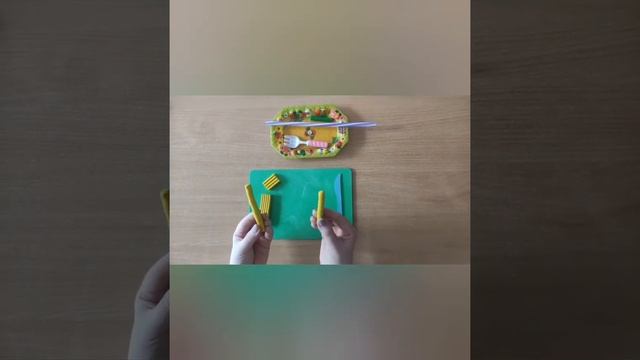 Ліплення. Бублики для друзів.