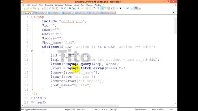 php how to create #update (part 4)|titokh77 смотреть онлайн