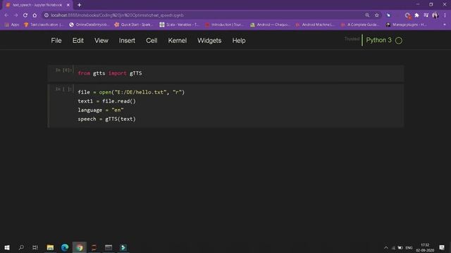 Convert Textfile into Audiofile in python Mp3 or Wav format (gTTS package) || ISP Solutions Officia смотреть онлайн