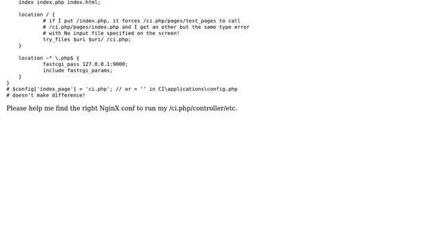 DevOps & SysAdmins: Nginx wrong path for include file in CodeIgniter смотреть онлайн
