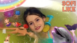 НОВАЯ СЕРИЯ!!! Купаюсь с куклами LOL в ванной!!