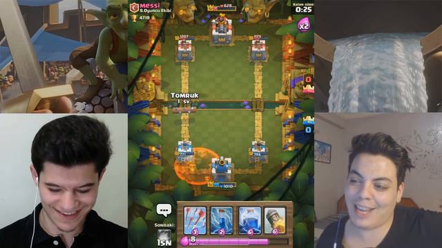 MUHTEŞEM KULELERİN CANINI İNDİRME CHALLANGE ! - CLASH ROYALE смотреть онлайн