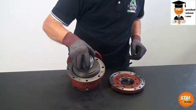 Сборка прямоугольного планетарного редуктора EXB. смотреть онлайн