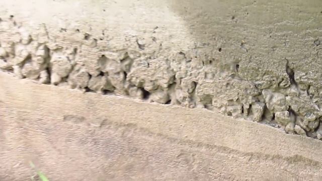 Плохо провибрированный бетон на фундамент гаража смотреть онлайн