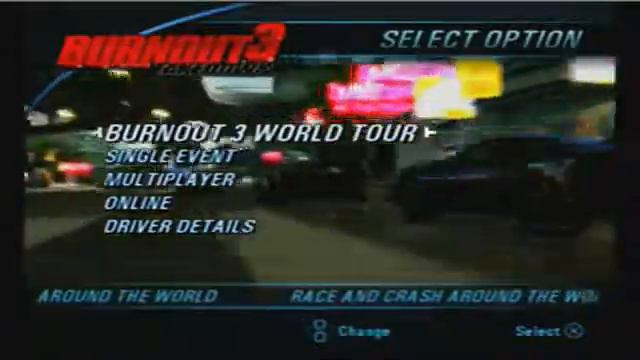 Playstation 2 Burnout Takedown Abertura no HDloader смотреть онлайн