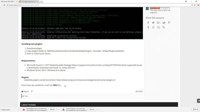 Ark Server API 2.0 Setup & Plugin Setup смотреть онлайн
