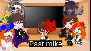 Afton Family + Ennard + Nightmare + Goldie React to Michael's AU