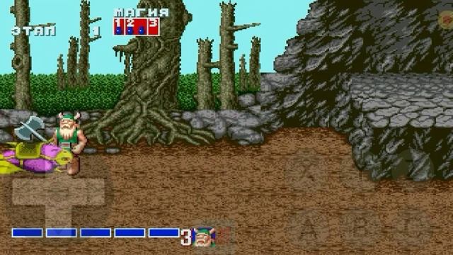 Golden Axe 1 (Золотая секира 1) прохождение 1 (Sega Mega Drive, Genesis) смотреть онлайн