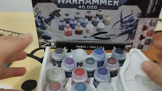 Ep92 แกะกล่องลองเพนท์ Warhammer Paints + Tools Set มือใหม่หัดต่อและเพนท์สี